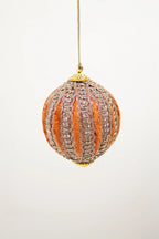 Adorno navideño Chiara naranja