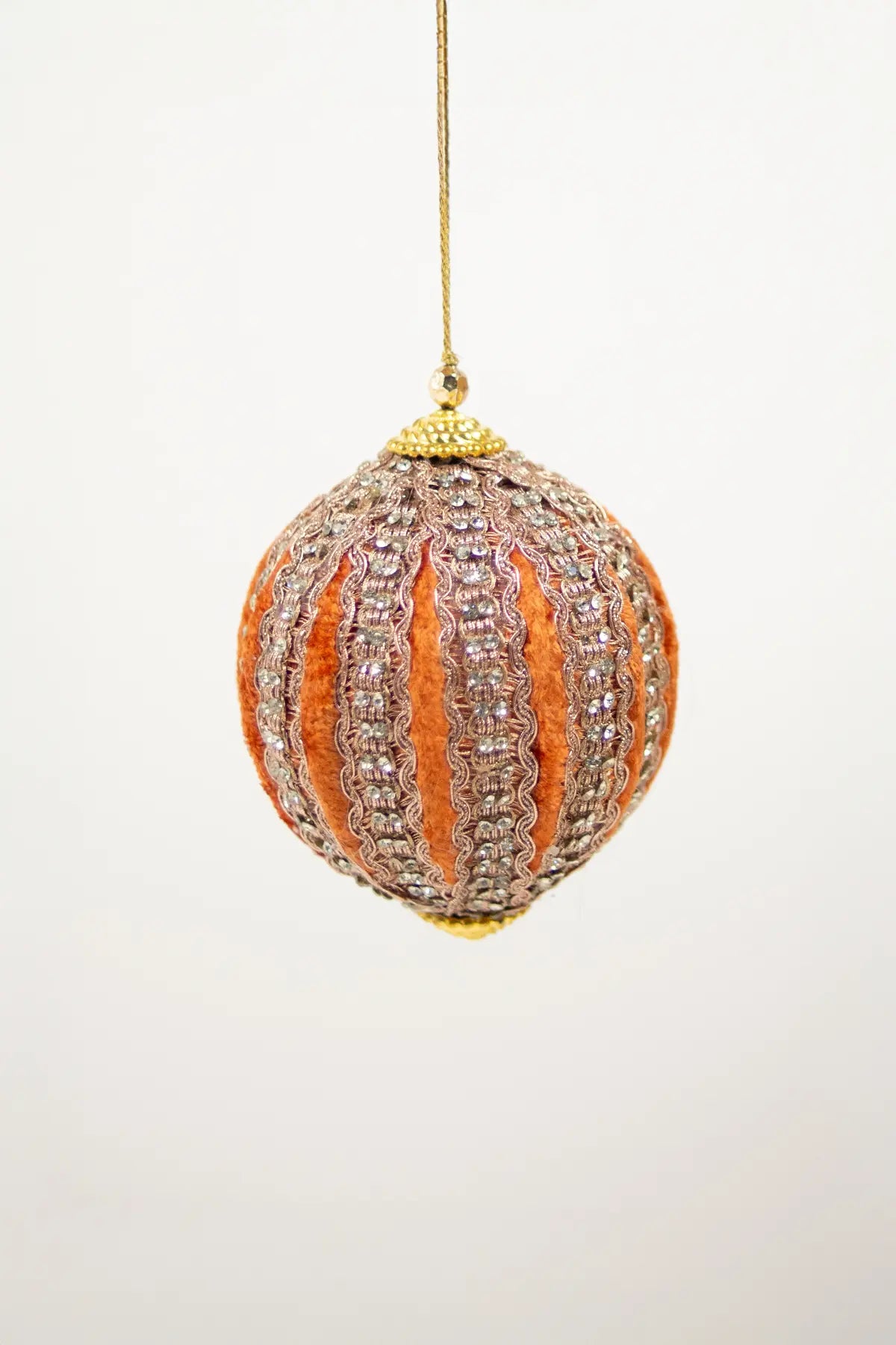 Adorno navideño Chiara naranja