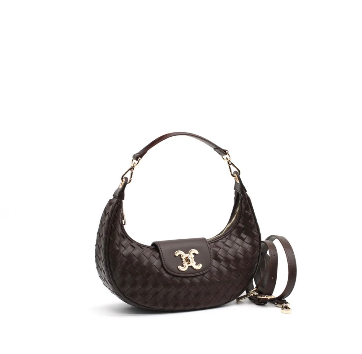 Bolso Hobo Trenzado