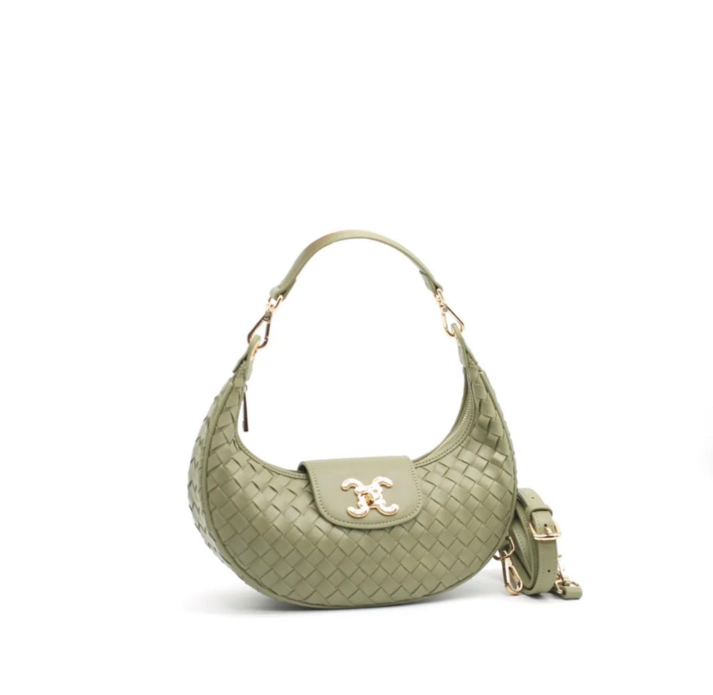 Bolso Hobo Trenzado