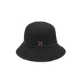 Sombrero de Rafia con Logo Burdeo