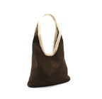 Bolso Hobo de Ante con Borreguito