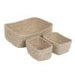 S/3 CESTOS NATURAL FIBRA NATURAL WE CARE