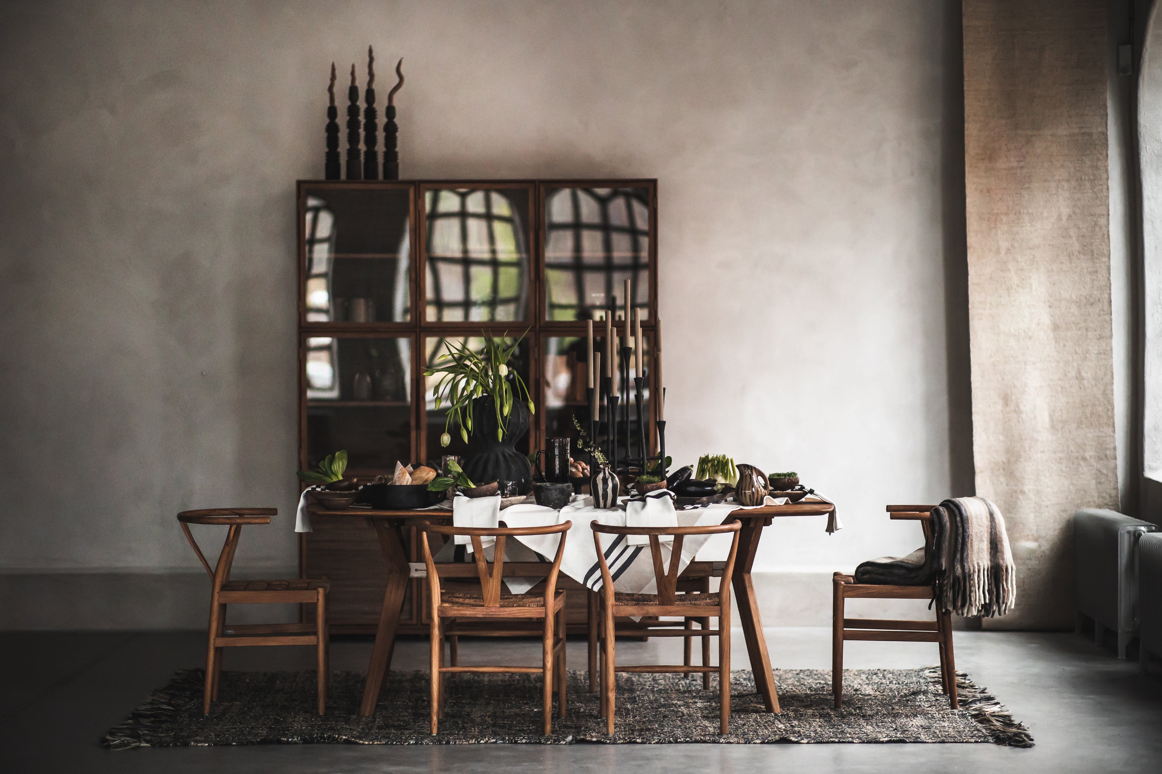 Mantel de tejido espiga | 150 × 250 cm