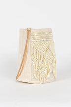 Bolso boho crema