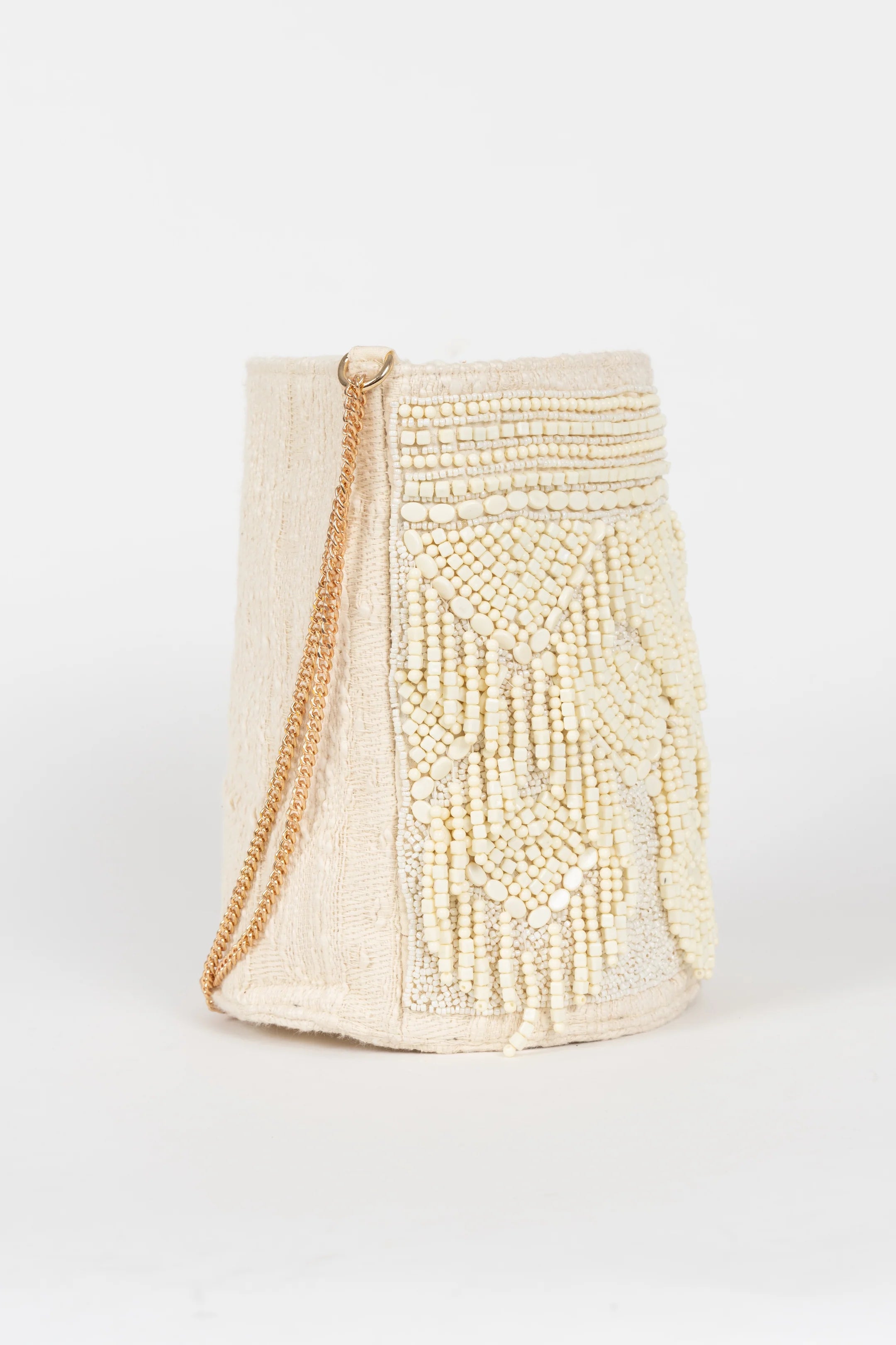 Bolso boho crema