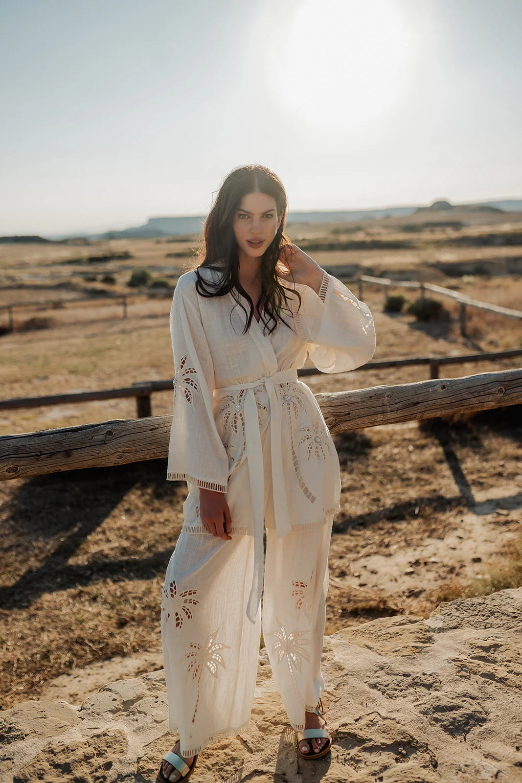 Mykonos kimono