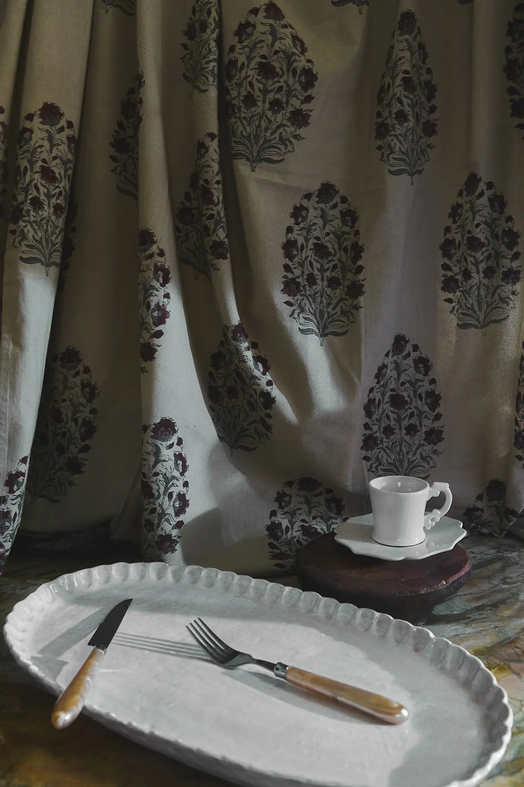 Florence serving plate bandeja porcelana