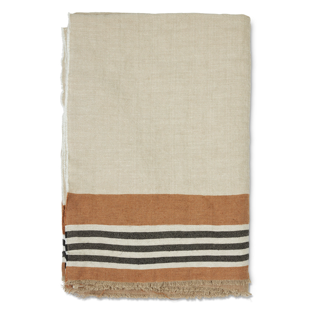 Manta Linna beige | 130 × 170 cm