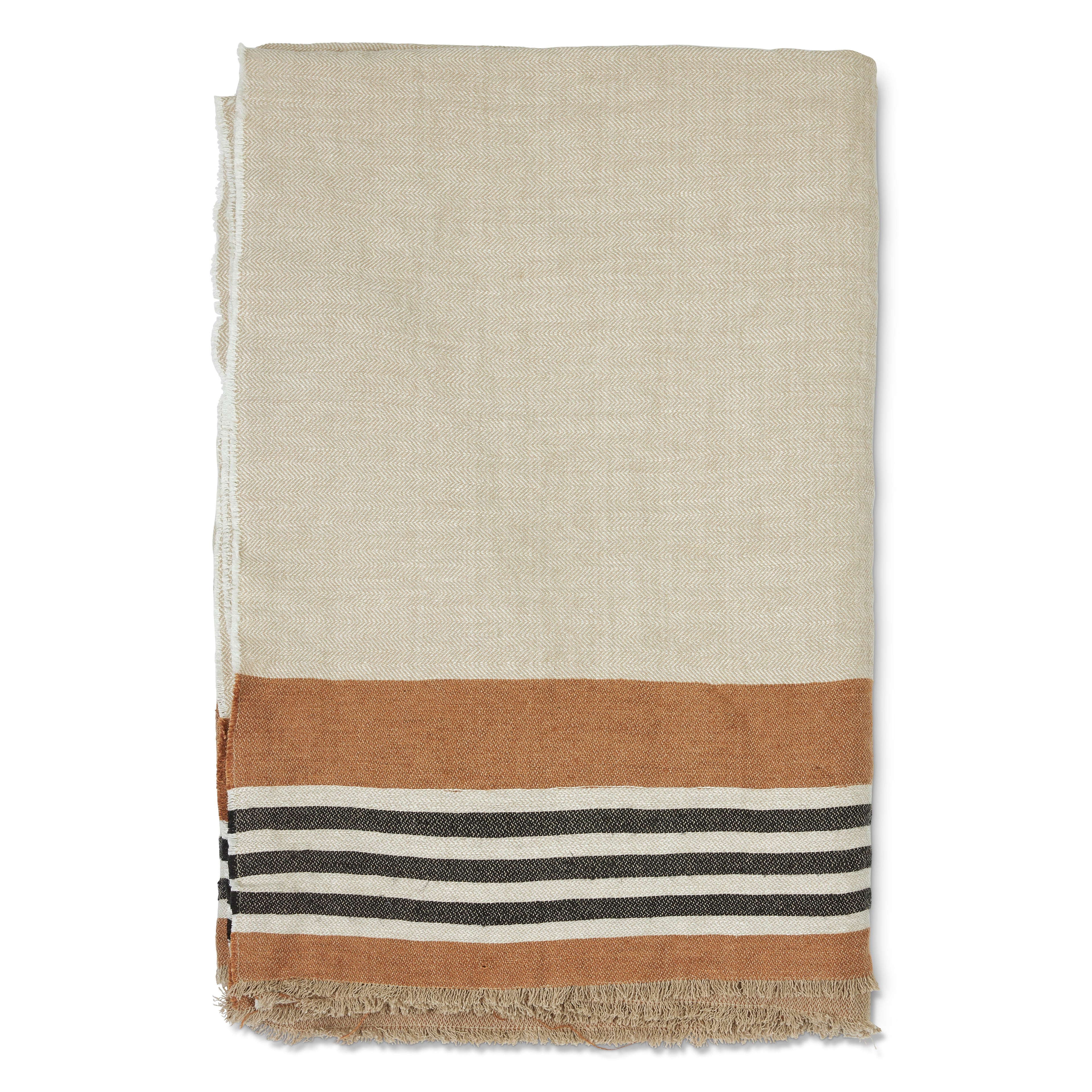 Manta Linna beige | 130 × 170 cm