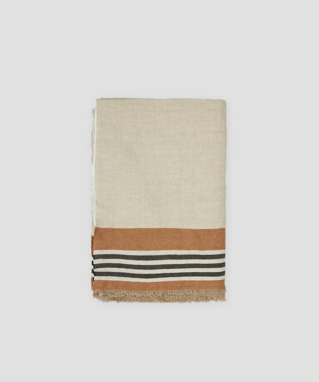 Manta Linna beige | 130 × 170 cm