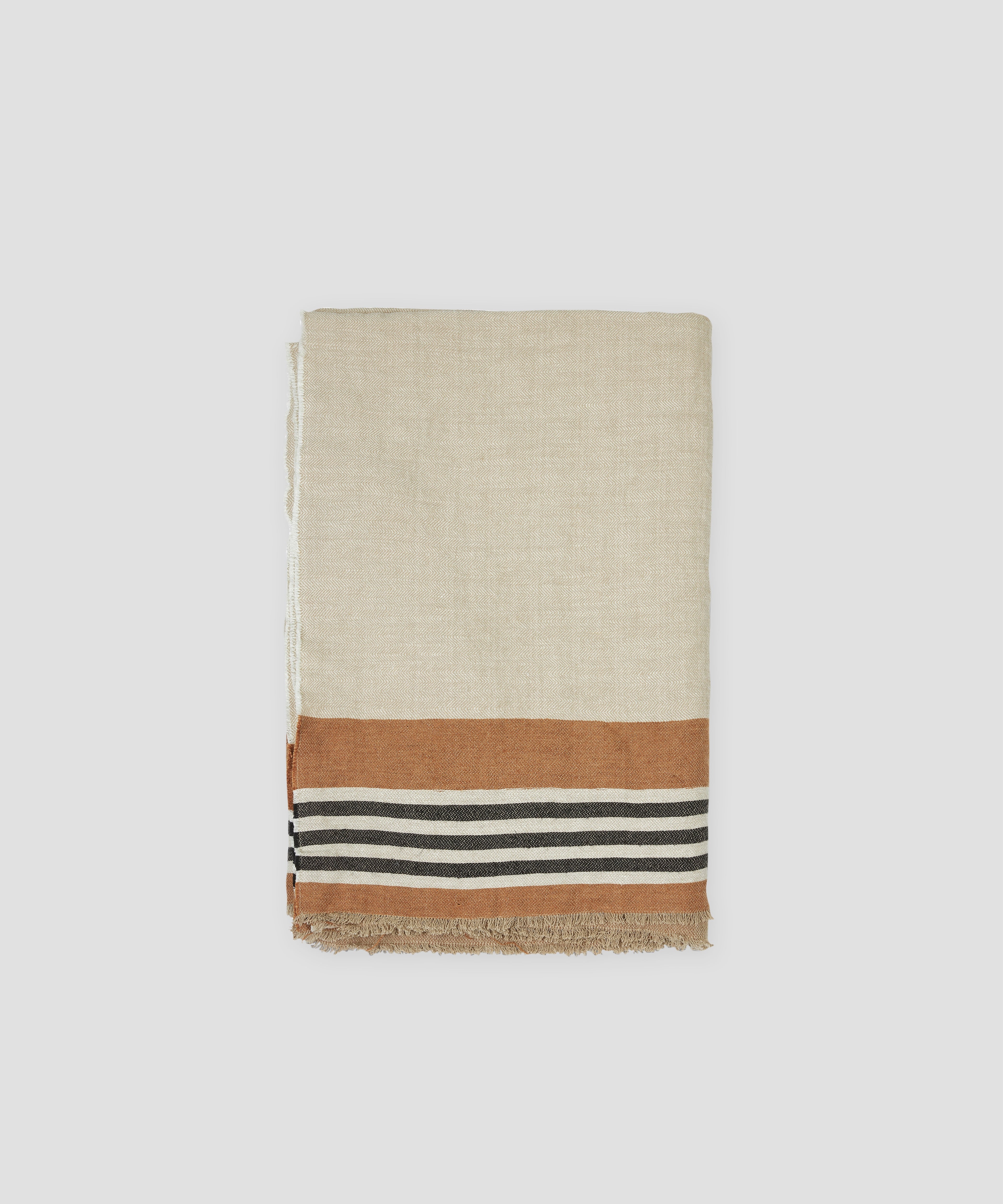 Manta Linna beige | 130 × 170 cm
