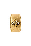 Anillo White Lotus de oro