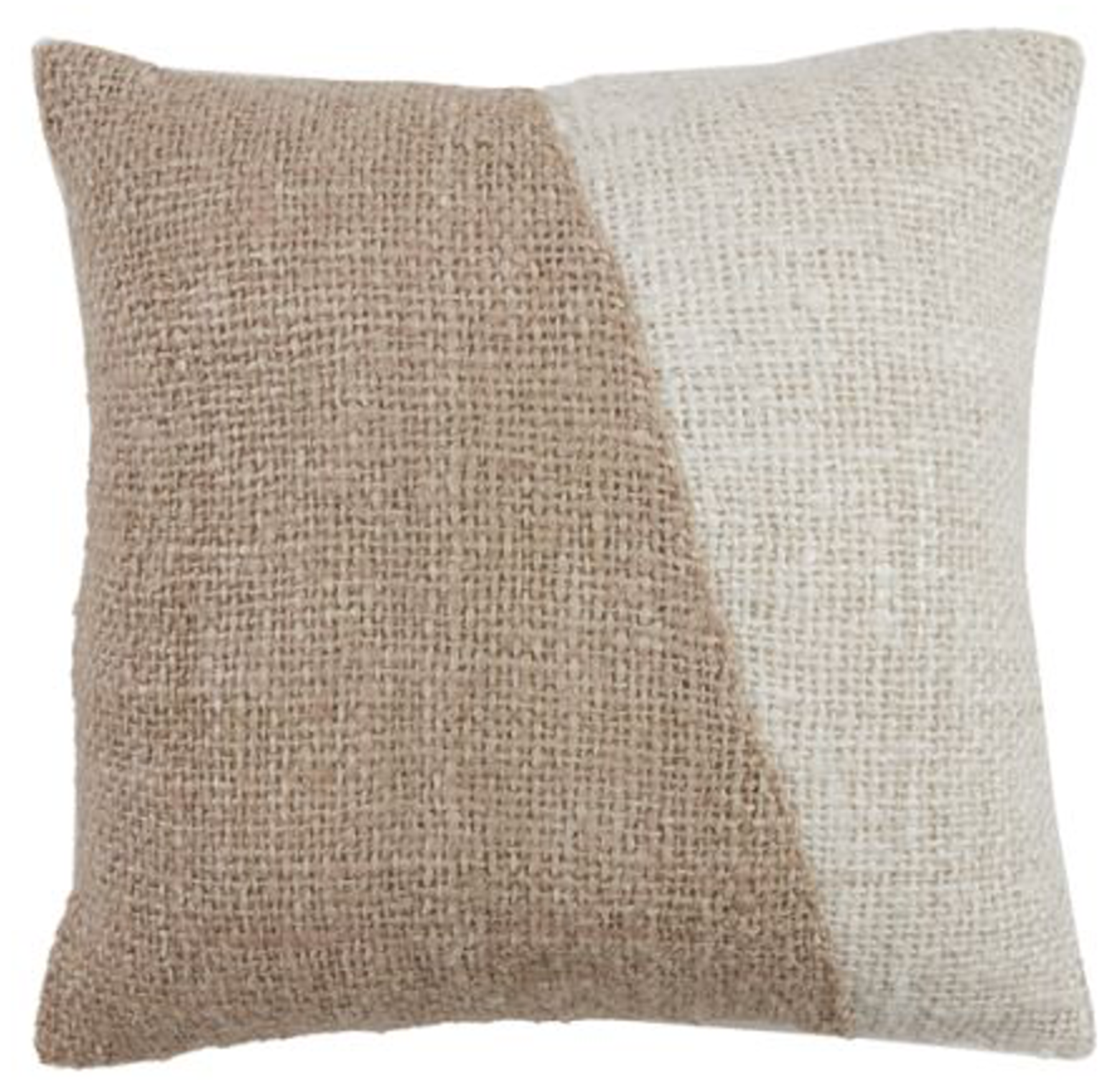 Cushion 45 x45 cm CANBERRA  Beige+White