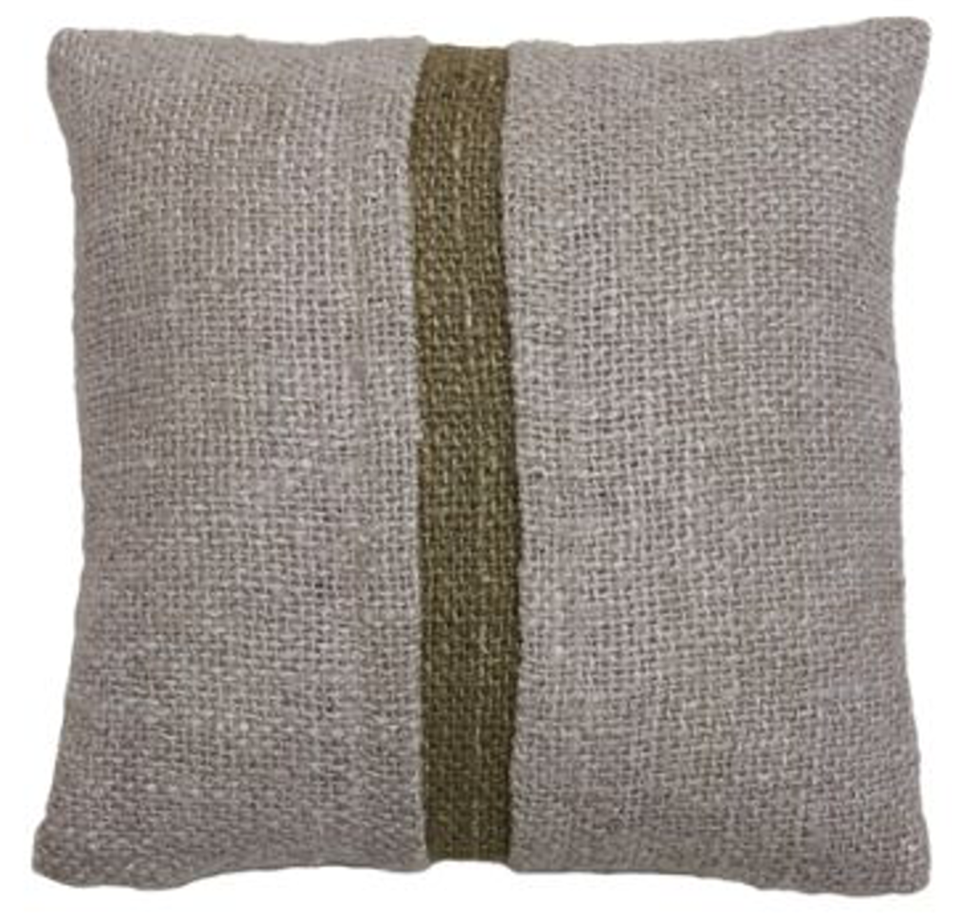 Cushion 45 x45 cm LEVIS  beige+green