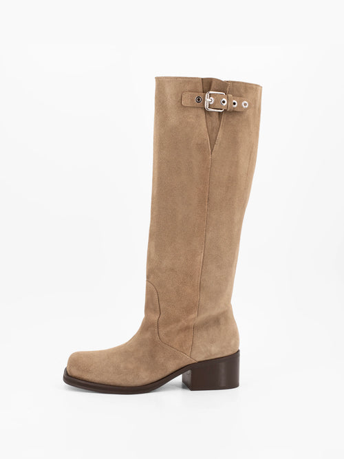 Botas biker Ronnie en color arena