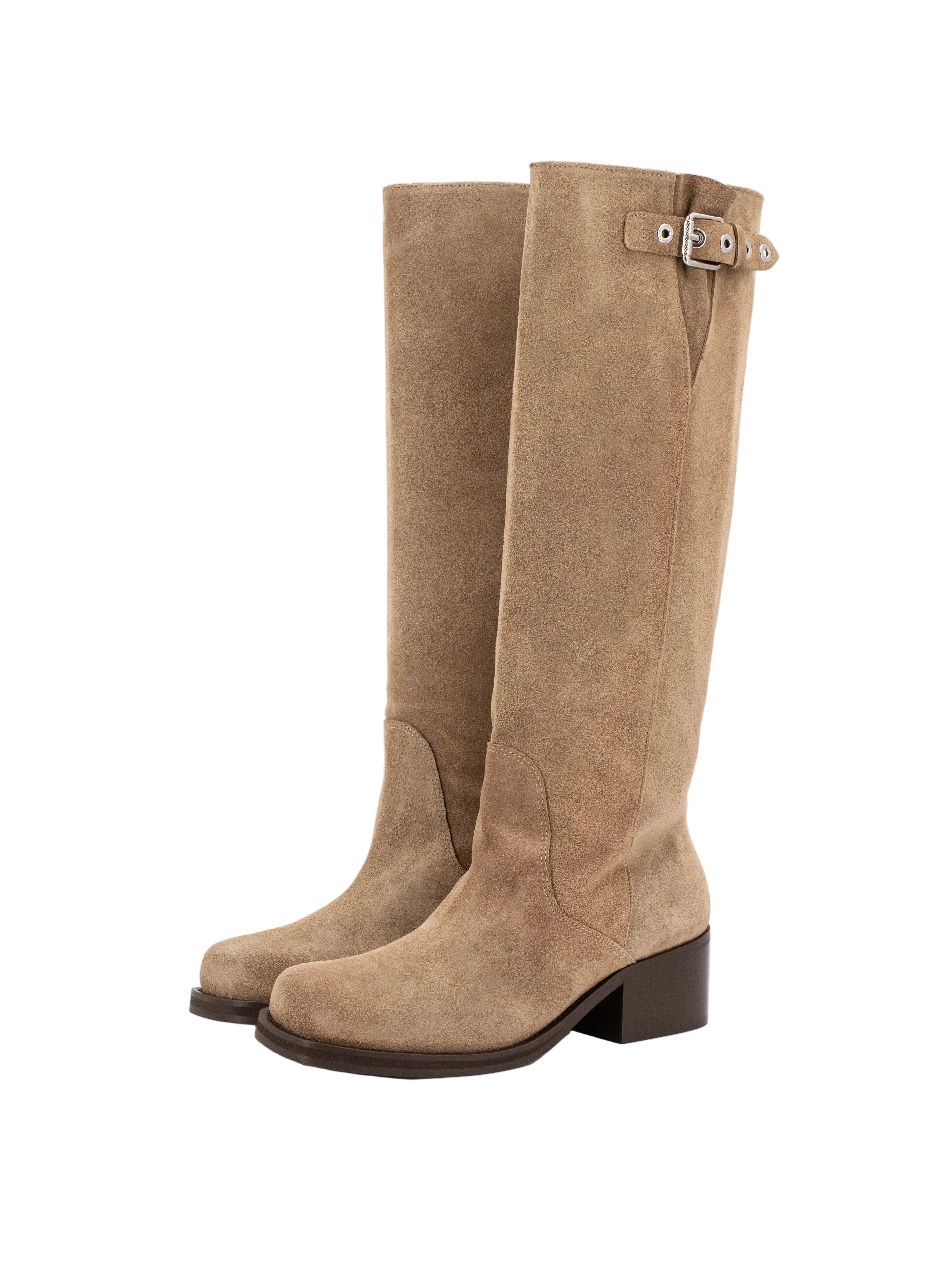 Botas biker Ronnie en color arena