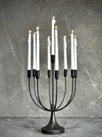 Candelabro Nove de 9 brazos, acabado antiguo | Ø32 x H50 cm