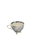 Taza con estampado toile de Jouy