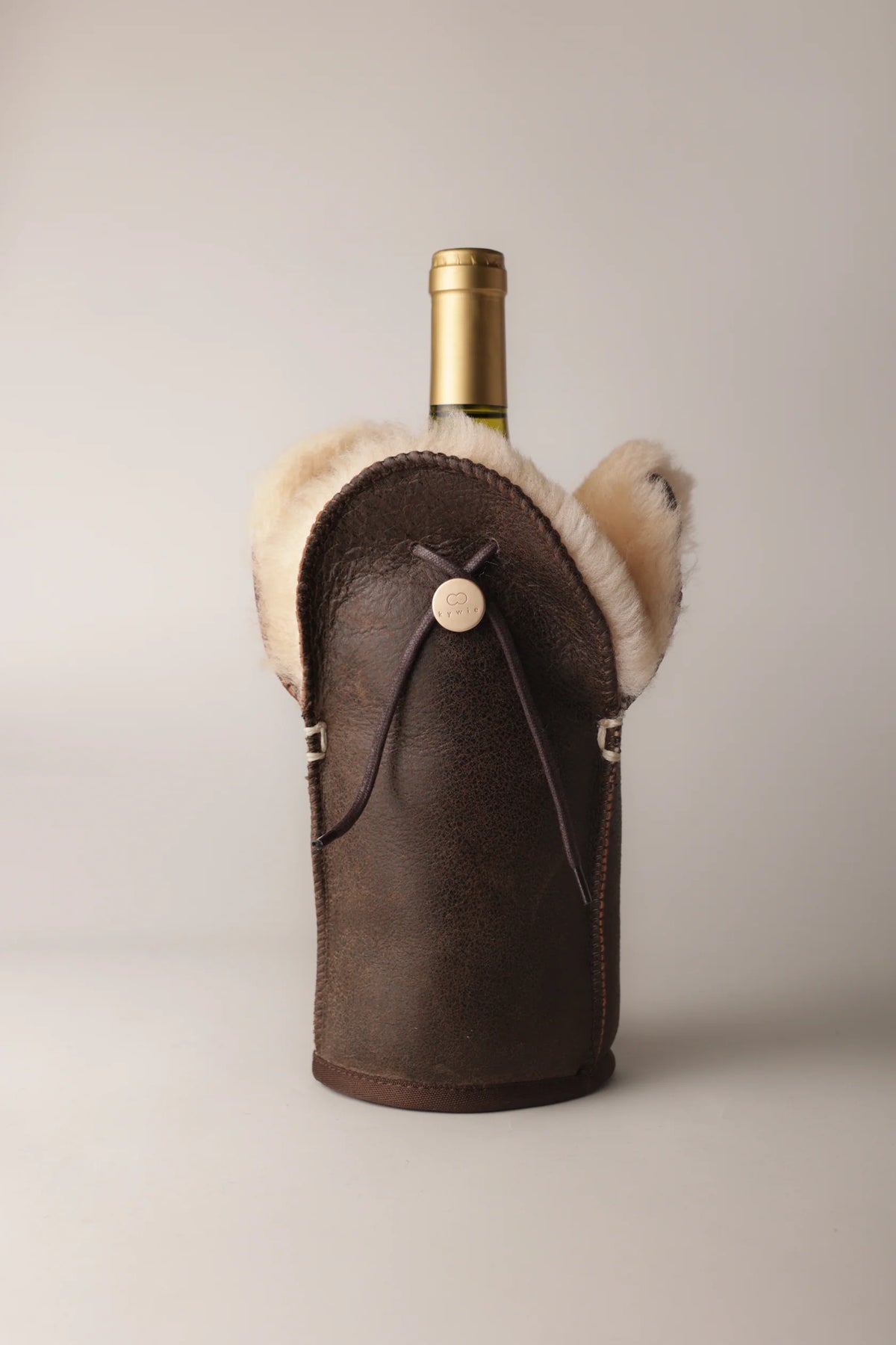 cuero marrón champán Kywie