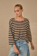 Maglia Naranja/Beige