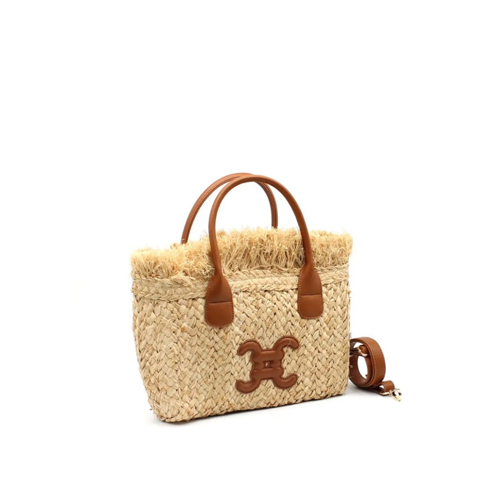 Mini Tote de Rafia