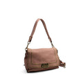 Bolso de mano de piel