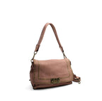 Bolso de mano de piel