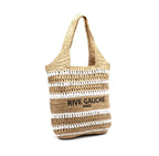 Bolso Shopper de Rafia