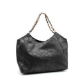 Bolso de cadena dorada
