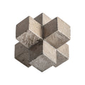Figura decorativa cemento beige
