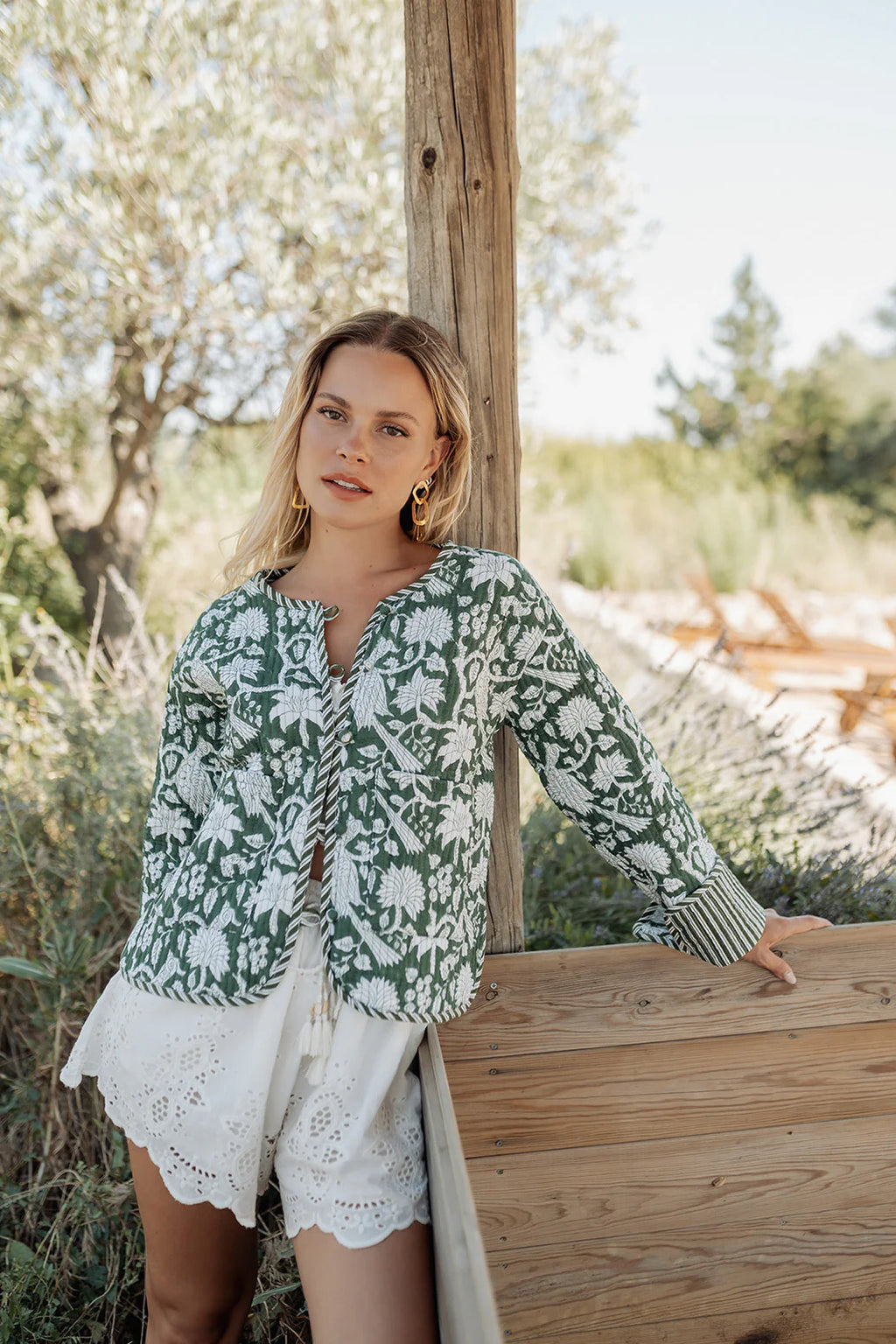 Chaqueta reversible de doble cara