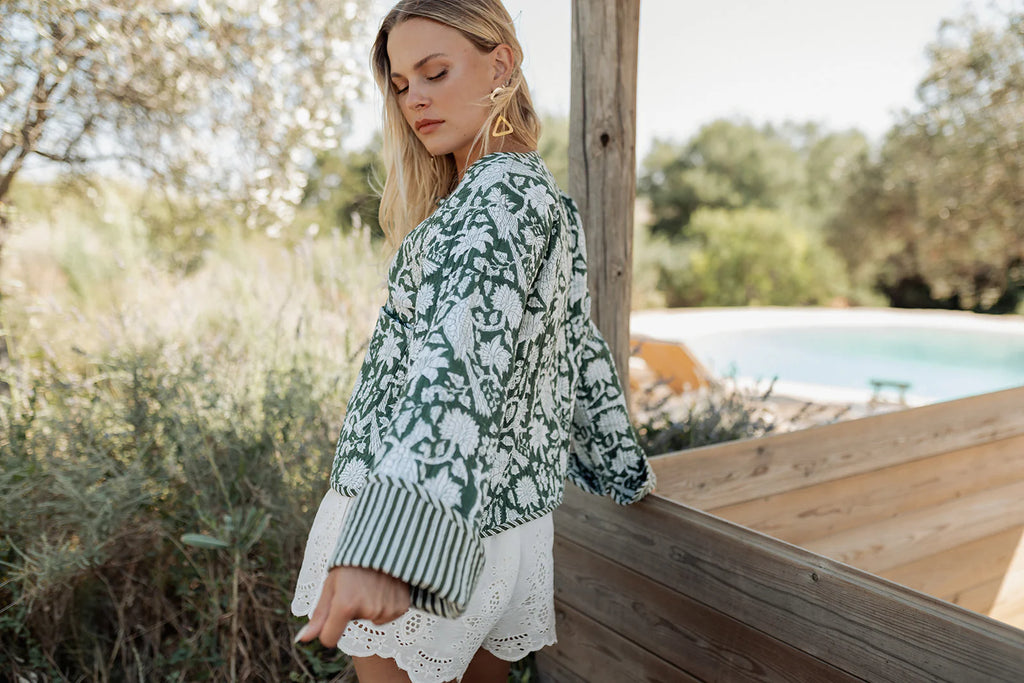 Chaqueta reversible de doble cara