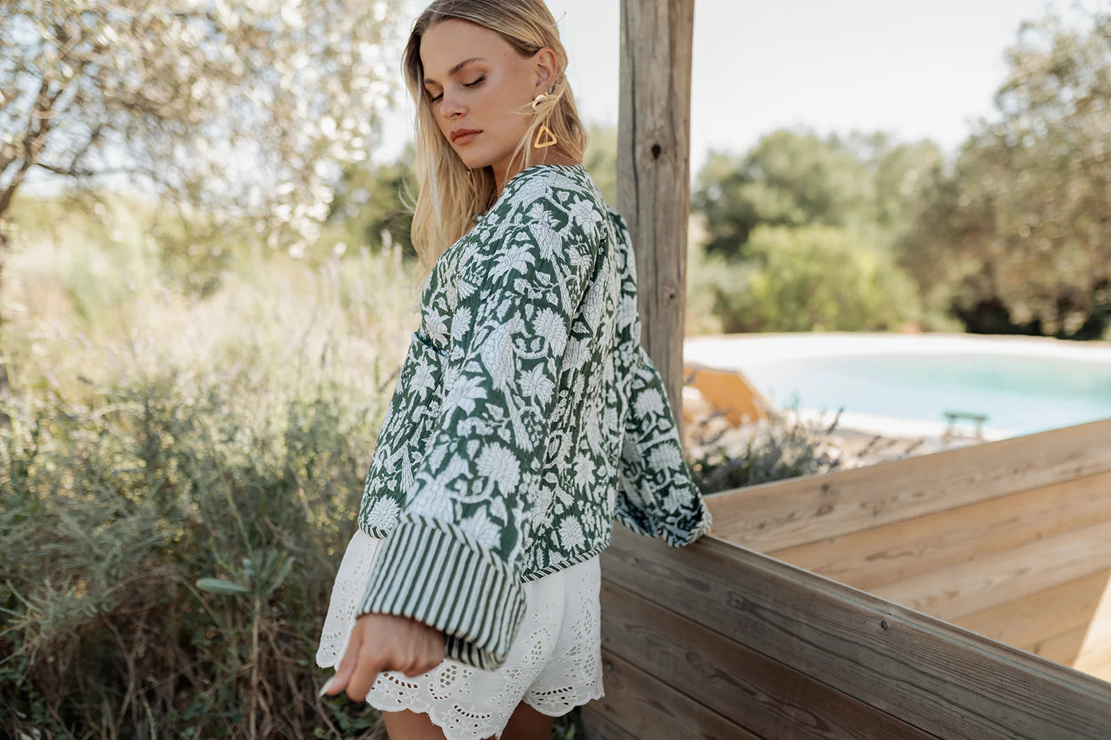 Chaqueta reversible de doble cara