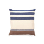 The marina stripe pillow cover 50x50 cm indigo