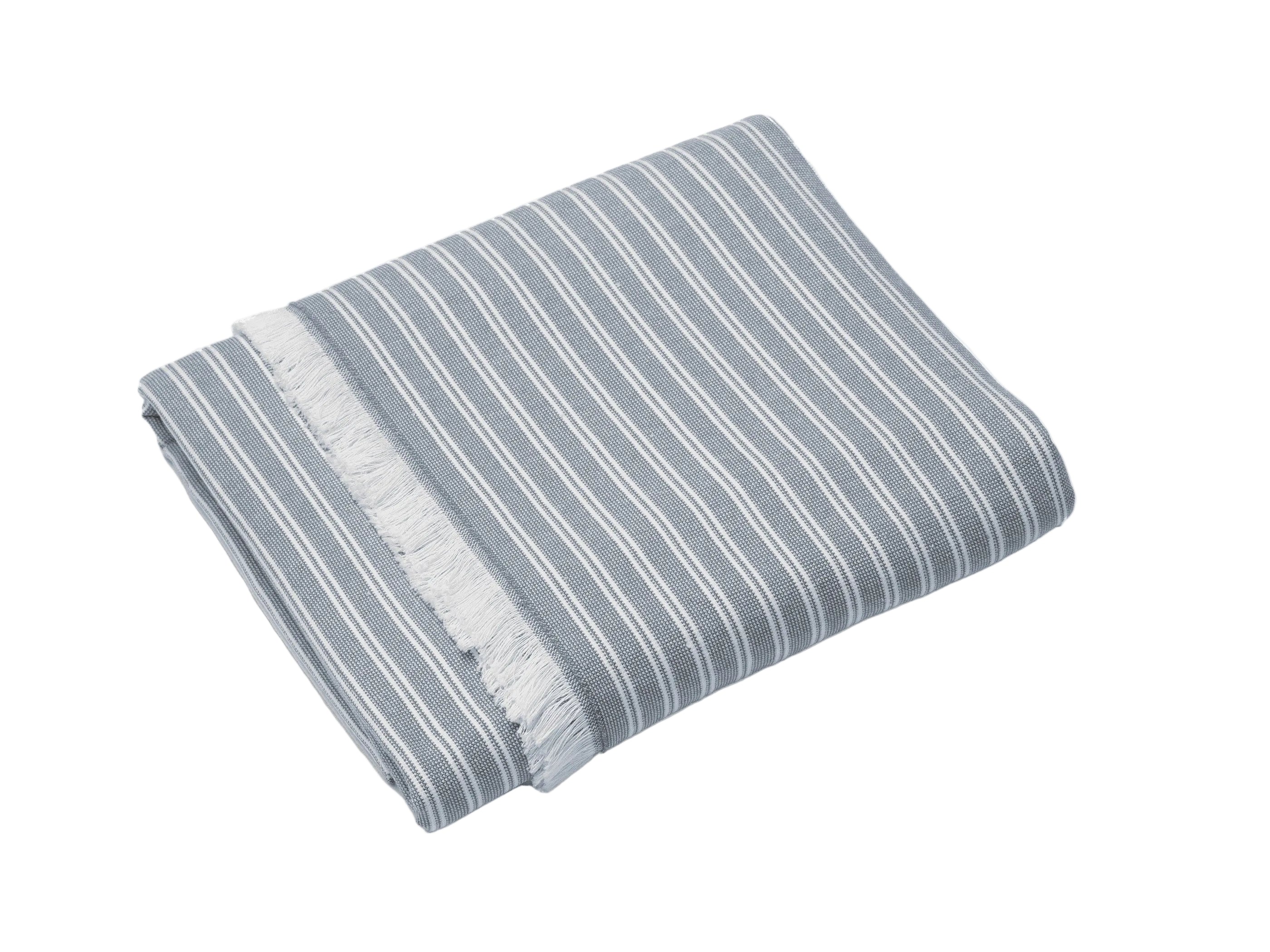 Fouta de algodón con flecos