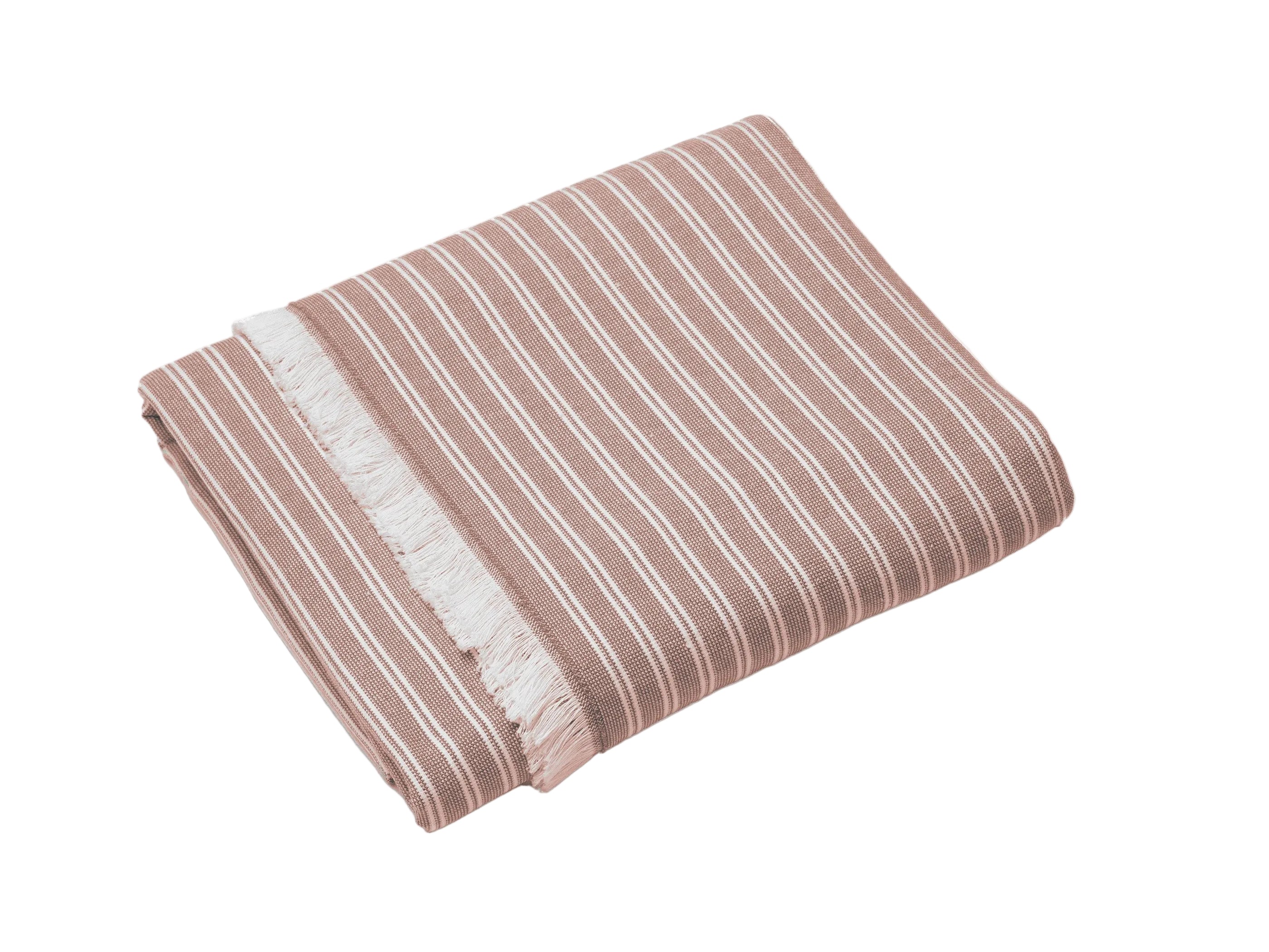 Fouta de algodón con flecos