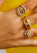 Anillo Eye Essential de oro