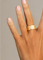 Anillo Heart Crown de oro