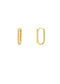 Pendientes Shiny Jazzy de oro