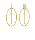 Pendientes Royal Diwali de oro