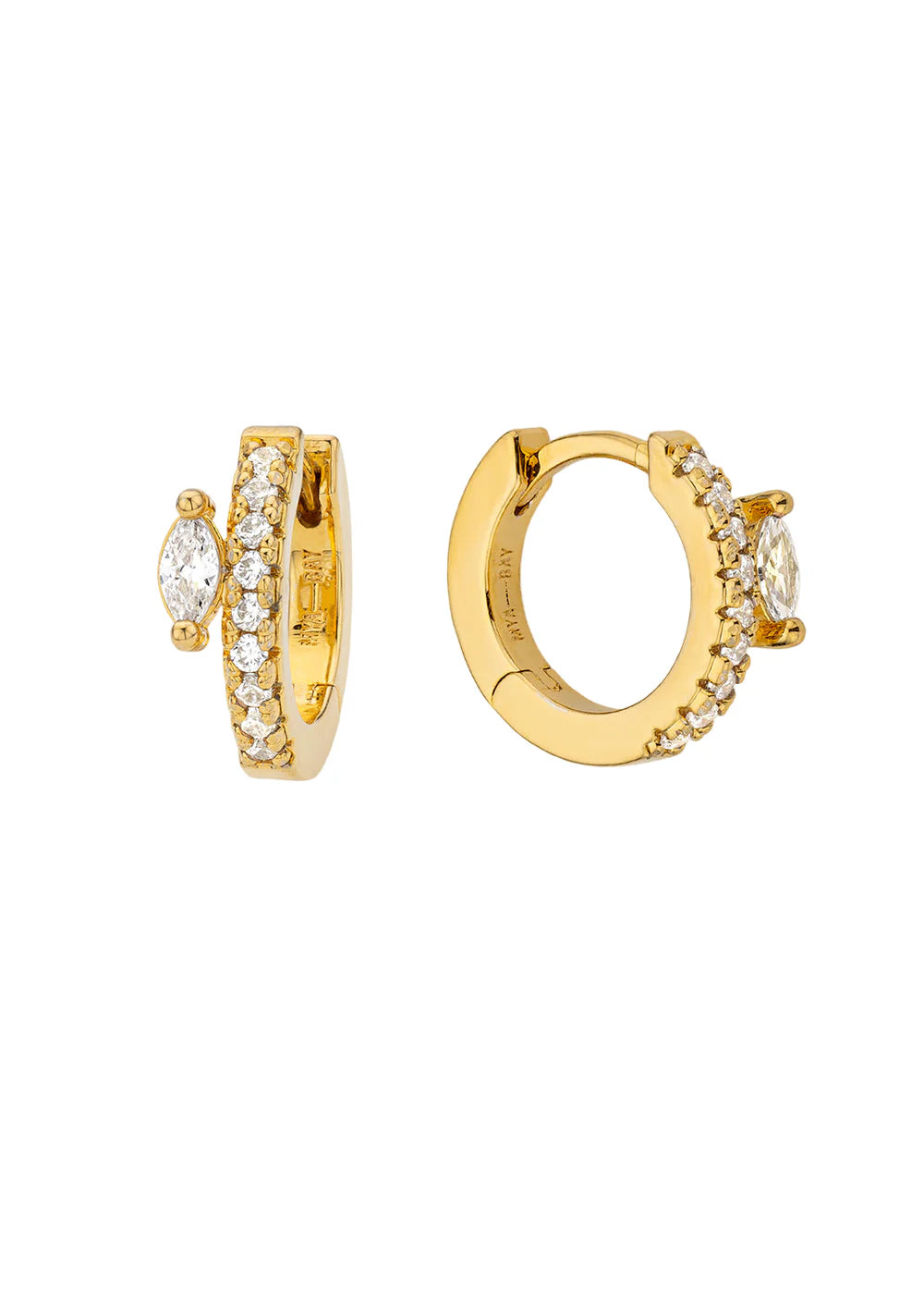 Pendientes Precious Delhi de oro