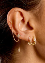 Pendientes Precious Delhi de oro