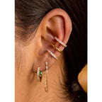 Pendientes Emma Twin de oro