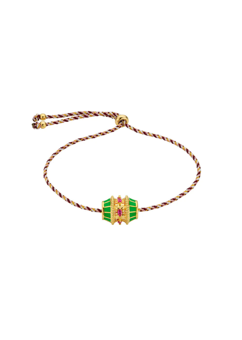 Pulsera Green Talisman de oro