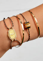 Pulsera Eye Bohème de oro