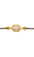 Pulsera Gold Shiny Art Deco de oro