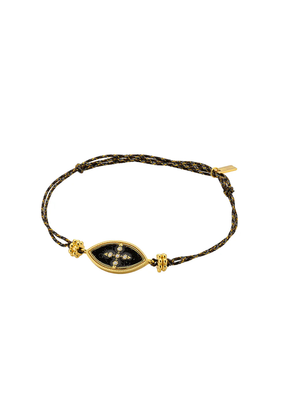Pulsera Black Chennai Iris de oro
