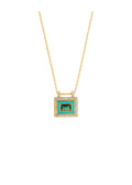 Collar Turquoise El Paso de oro
