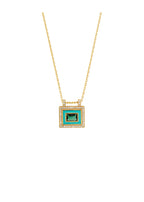 Collar Turquoise El Paso de oro